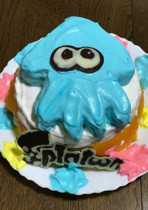 キャラケーキ☆スプラトゥーン☆-レシピのメイン写真