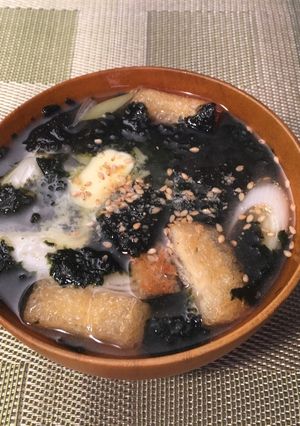１杯でも簡単おいしいお味噌汁-レシピのメイン写真