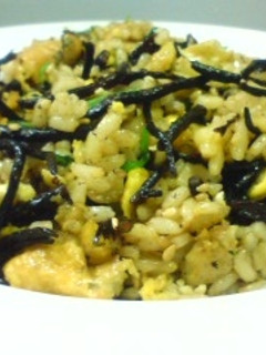 ひじきチャーハン♪-レシピのメイン写真