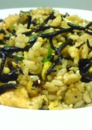 ひじきチャーハン♪-レシピのメイン写真