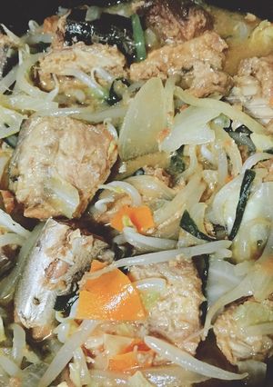 10分以内で！サバの味噌野菜炒め☆-レシピのメイン写真