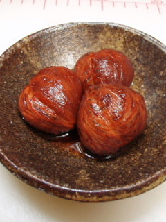 はじめての栗の渋皮煮-レシピのメイン写真