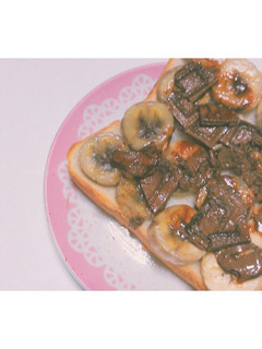 ( 焼ちょこばななとーすと )-レシピのメイン写真