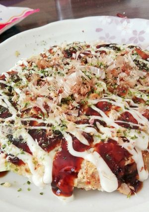 ヘルシー‼ふわふわ‼NO粉お好み焼き-レシピのメイン写真