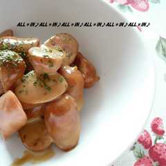 รูปของ お弁当に♡ウインナー