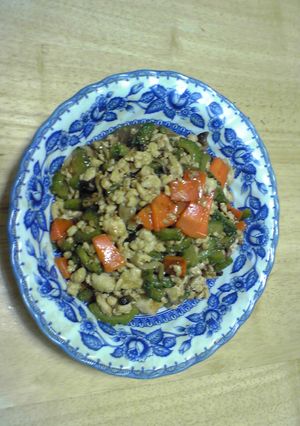 ゴーヤと鶏肉の炒めもの-レシピのメイン写真