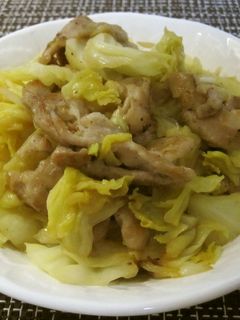 豚肉とキャベツの生姜焼き-レシピのメイン写真