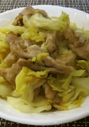 豚肉とキャベツの生姜焼き-レシピのメイン写真