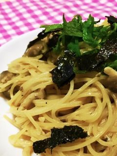簡単!イワシの和風パスタ-レシピのメイン写真