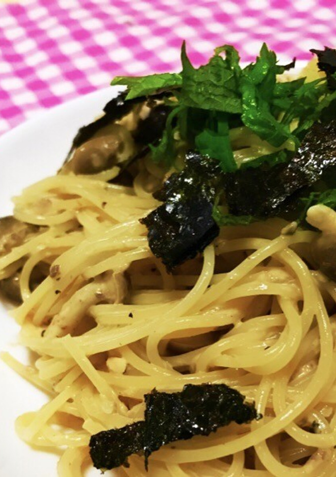 簡単!イワシの和風パスタ-レシピのメイン写真