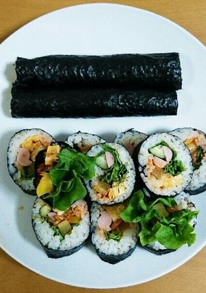 キムパ風太巻き-レシピのメイン写真