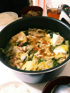 豚肉のにんにく醤油鍋-レシピのメイン写真