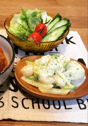 カリフラワーとニョッキのアボカドチーズ煮-レシピのメイン写真