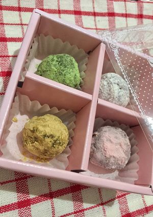 簡単！バレンタインかすてらトリュフチョコ-レシピのメイン写真