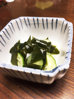 きゅうりとわかめの酢の物-レシピのメイン写真