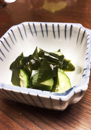 きゅうりとわかめの酢の物-レシピのメイン写真