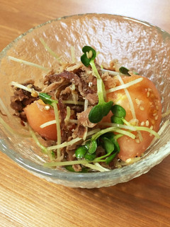 だしがら活用☆簡単すぎるトマトサラダ-レシピのメイン写真