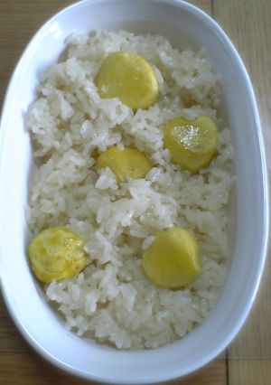 手抜き栗おこわ-レシピのメイン写真