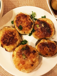 しいたけとレンコンの肉詰め-レシピのメイン写真