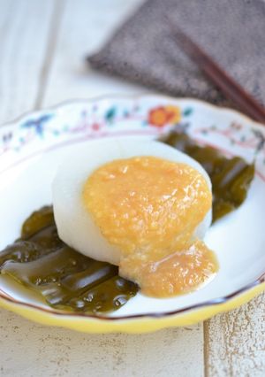 がごめ昆布おぼろ味噌のふろふき大根-レシピのメイン写真
