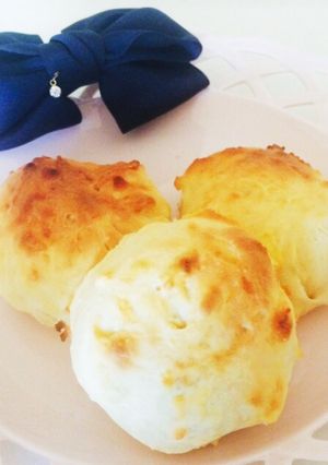 クリームチーズパン(o'ー'o)-レシピのメイン写真