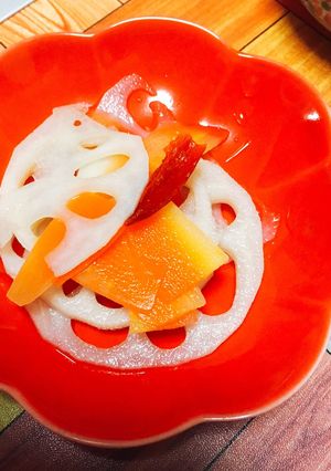 簡単 作り置き れんこんの和風ピクルス-レシピのメイン写真