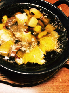 鶏と椎茸のアヒージョ-レシピのメイン写真