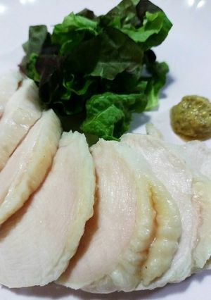 簡単！材料は2つ！ジュ～シ～なハム-レシピのメイン写真