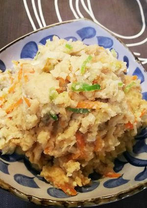 和食定番のおからの炒り煮-レシピのメイン写真