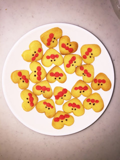 ハートのアンパンマンクッキー-レシピのメイン写真