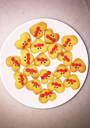 ハートのアンパンマンクッキー-レシピのメイン写真