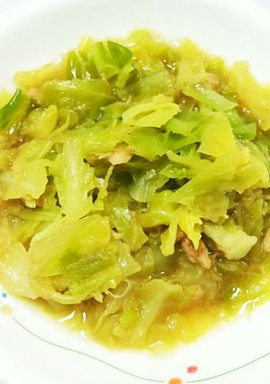 簡単激うま！キャベツとツナ缶の煮物-レシピのメイン写真