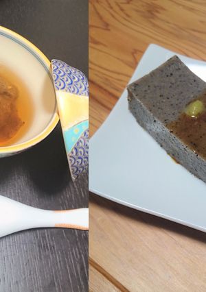 2度美味しい！すりごまでごま豆腐！-レシピのメイン写真