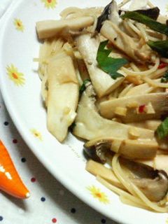 エリンギ満喫♡秋の♥和風パスタ♡-レシピのメイン写真