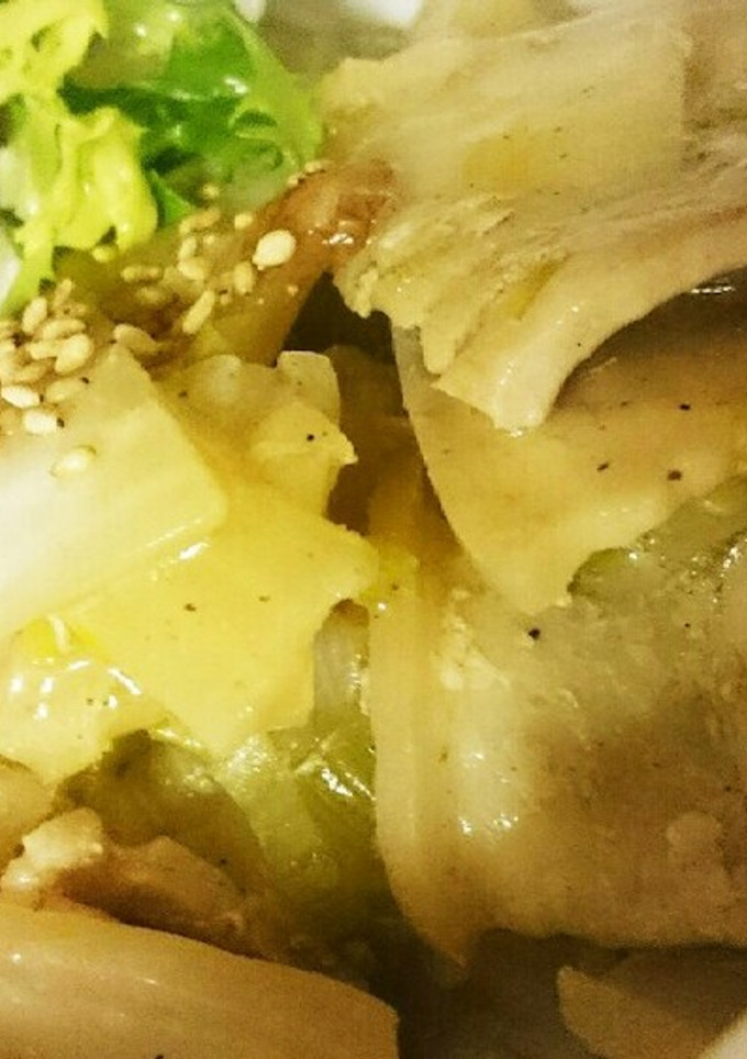 豚バラ塩だれ丼！ 切って炒めるだけ！-レシピのメイン写真