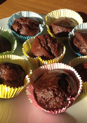 バナナチョコカップケーキ♡-レシピのメイン写真