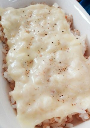 かーんたんスボラ飯(^o^)おかかピザ飯-レシピのメイン写真