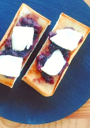 あんバタトースト-レシピのメイン写真