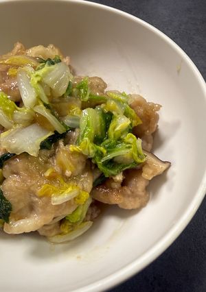 白菜と豚こまの旨み炒め-レシピのメイン写真