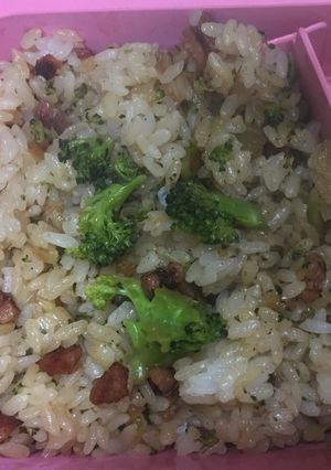 ベーコンとネギの混ご飯 ❤️-レシピのメイン写真