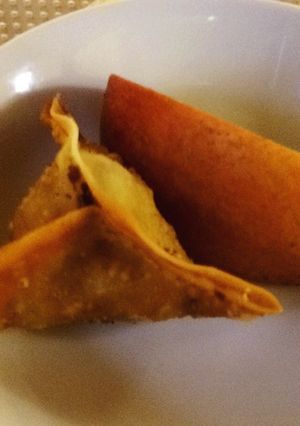 餃子の皮で★ サモサ-レシピのメイン写真