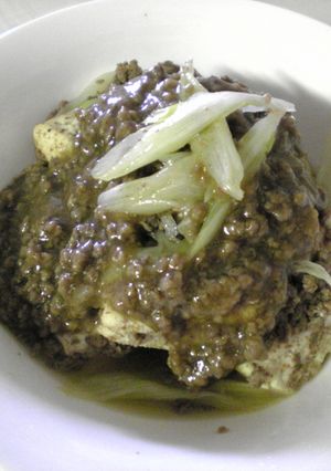 簡単！ひき肉で作る☆肉豆腐☆-レシピのメイン写真