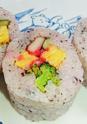 ＊可愛い❤太巻き＊-レシピのメイン写真