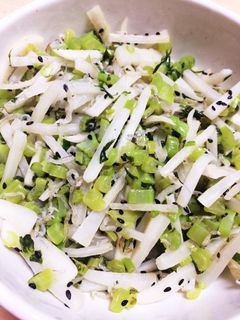 炒め物 大根の皮・茎-レシピのメイン写真