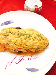 サーモンのイタリアンオムレツ&トリュフ塩-レシピのメイン写真