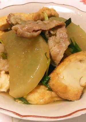簡単！豚バラと大根の煮物-レシピのメイン写真