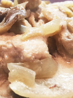 鶏ささみときのこのサワークリーム煮✩*+-レシピのメイン写真
