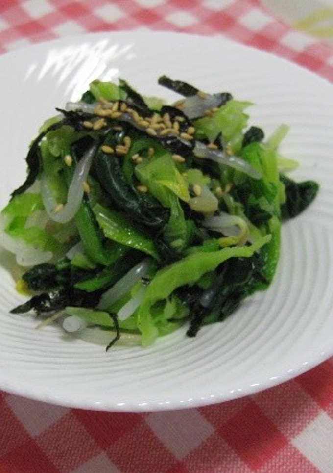 いろいろ野菜ののりっこあえ-レシピのメイン写真