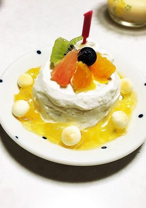 1歳のバースディケーキ-レシピのメイン写真