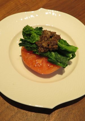トマトステーキ アンチョビソース-レシピのメイン写真